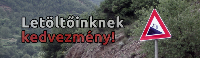Letöltőinknek kedvezmény