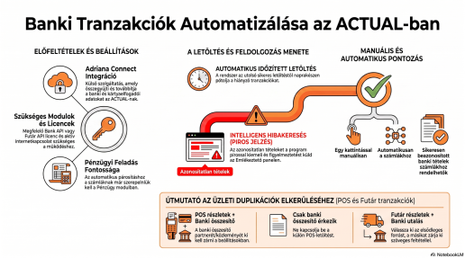 BankAPI - banki adatok automatikus letöltése - infografika