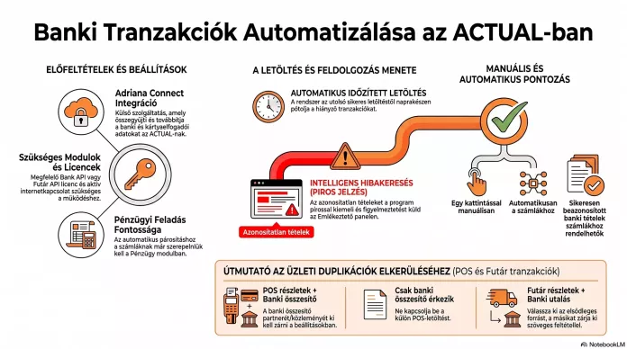 BankAPI - banki adatok automatikus letöltése - infografika