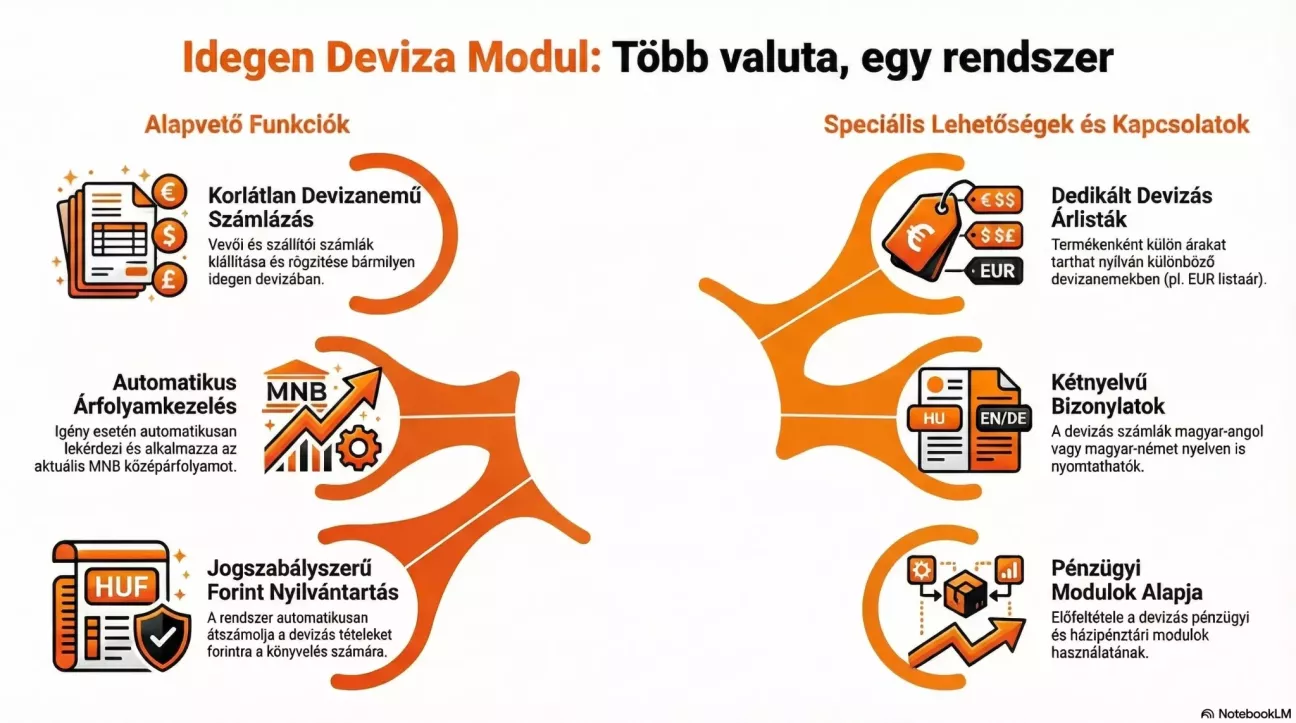Idegen Deviza infografika