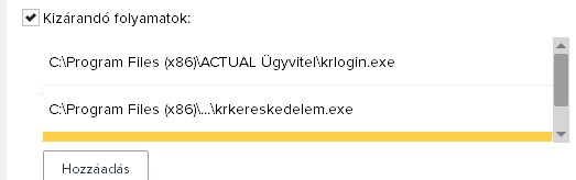 Avast beállítás - 4